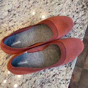 Allbird tree breezer flats size 11, worn once!